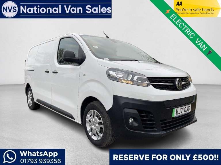 2021 Vauxhall Vivaro Electric 3100 50kWh Dynamic Auto L1 H1 5dr PANEL VAN Electric Automatic