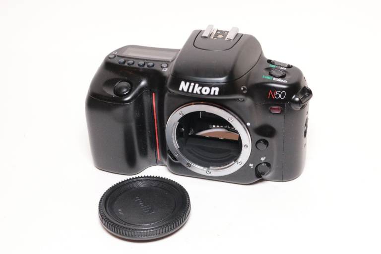 Nikon N50 SLR 35mm Film Autofocus Camera body tested and working