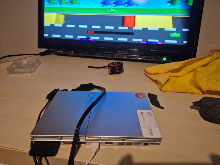 Sony PlayStation 2 Slim Console – Silver, Good Working Order