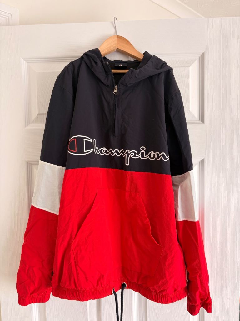 Champion hooded windbreaker 