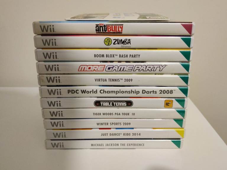 Wii Games x12 (£10) - Party, Sport, Fitness games and more