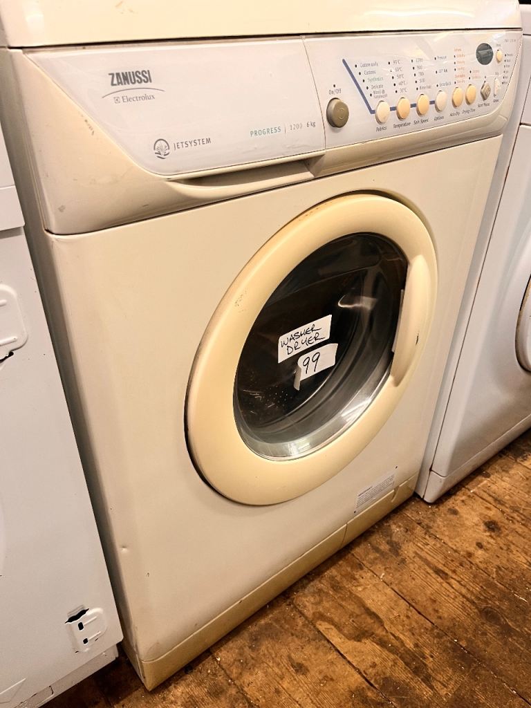 🚚 zanussi 6KG load wash & dry washer dryer can deliver £99