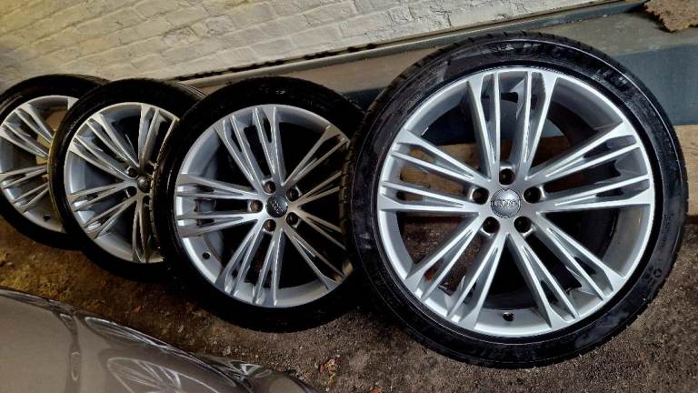 20 inch Original Audi alloy wheels Michelin Tyres A5 A6 A7 