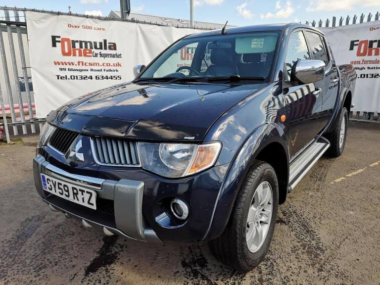 2010 Mitsubishi L200 Double Cab DI-D Warrior II 4WD 134Bhp [Lthr] PICK UP DIESEL Manual