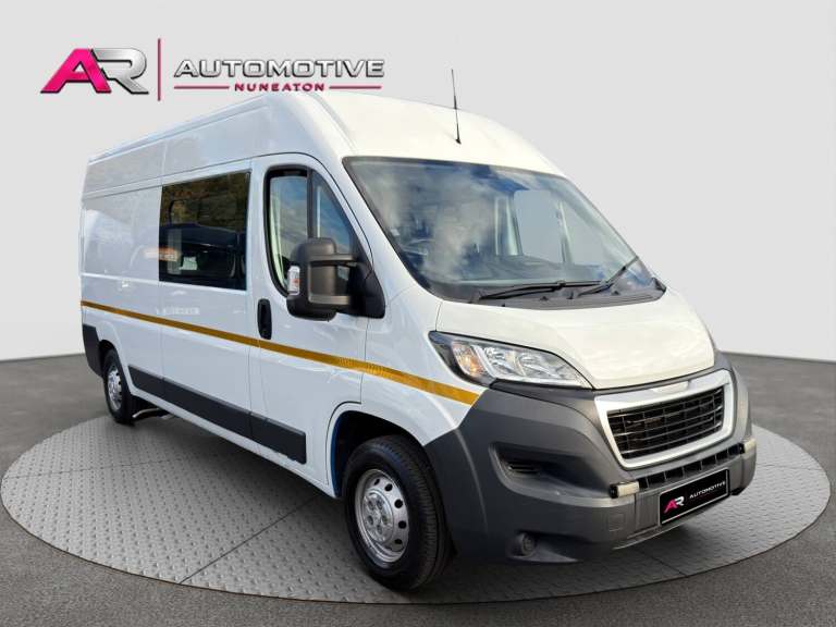2018 Peugeot Boxer 2.0 BlueHDi H2 Welfare Van 130ps Specialist/Other Diesel Manual