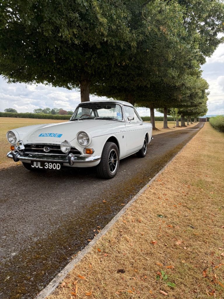 Sunbeam Tiger MK1A genuine Metropolitan police car 