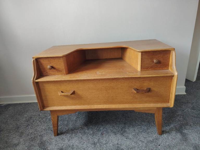 G-Plan Brandon Vintage Mid-Century Oak Dressing Table / Desk – £350 ONO