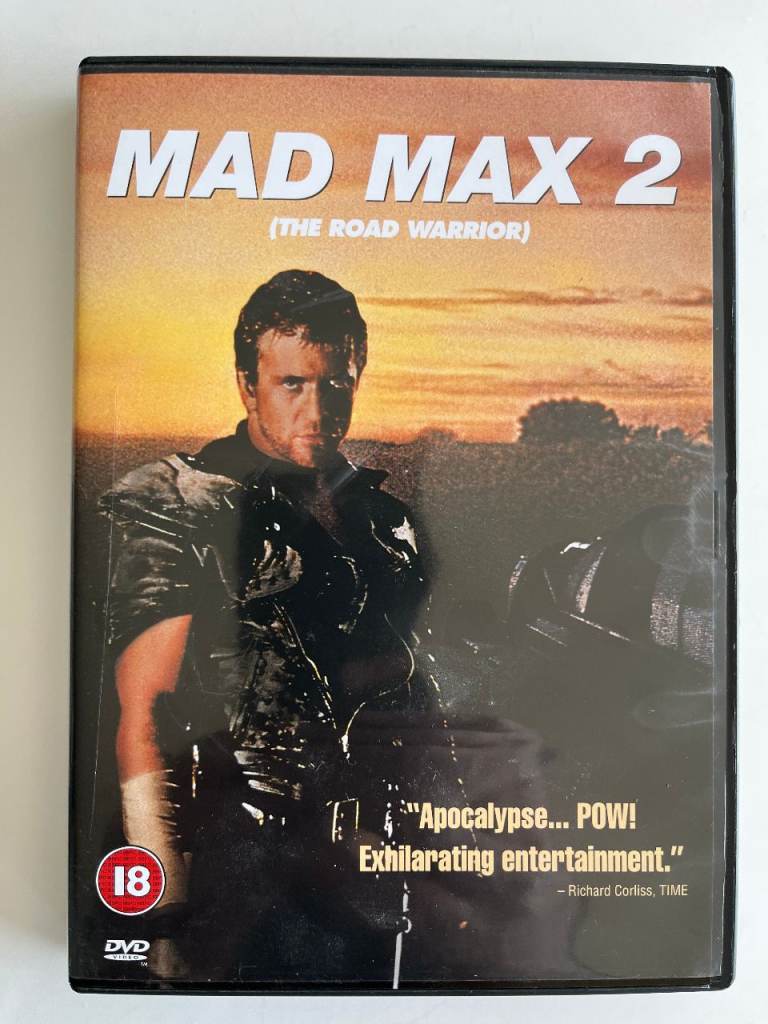 MAD MAX 2 (1981) - UK DVD, 1999