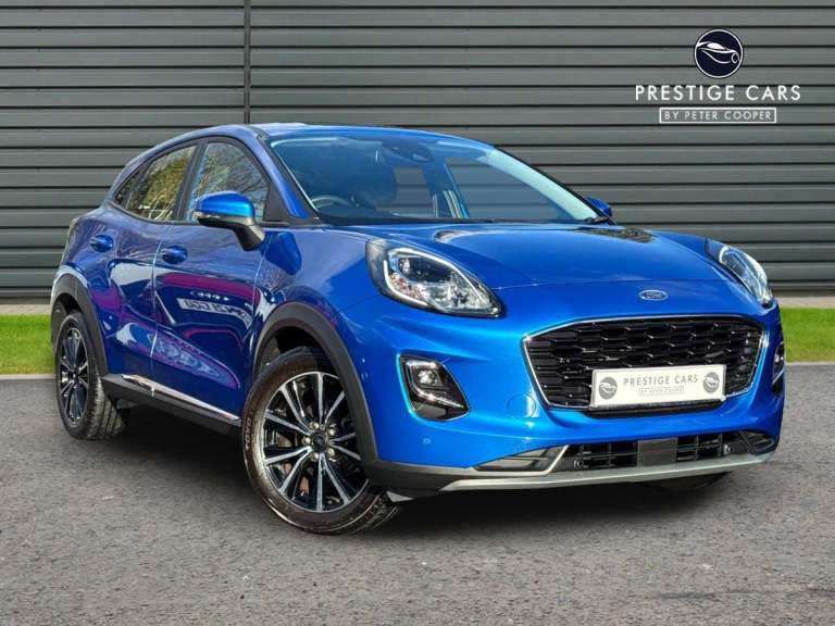 2022 Ford Puma 1.0T EcoBoost MHEV Titanium Euro 6 (s/s) 5dr HATCHBACK Petrol/Electric Hybrid Manual
