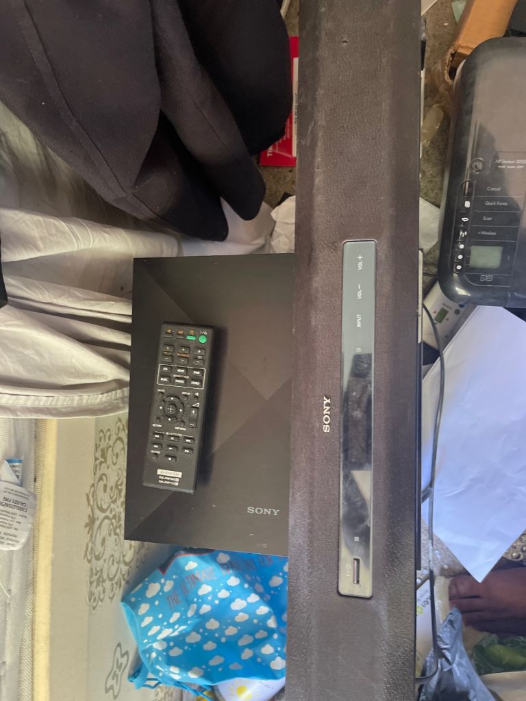 Sony Soundbar and Subwoofer with Remote – Good Condition