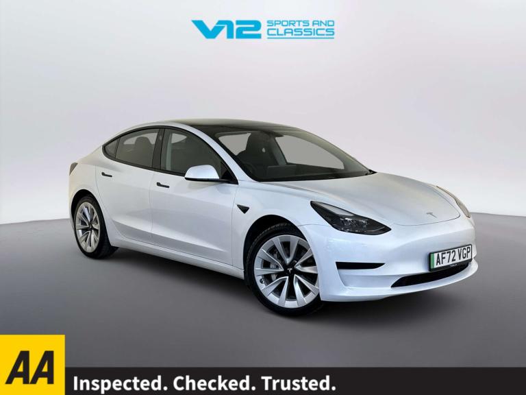 2022 Tesla Model 3 RWD 4dr Auto SALOON ELECTRIC Automatic