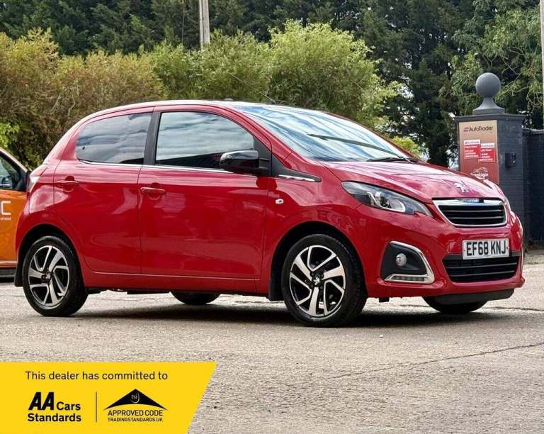 2018 Peugeot 108 1.0 Allure Euro 6 5dr Hatchback Petrol Manual