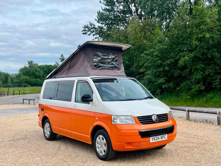 Volkswagen, TRANSPORTER, Campervan Poptop 4 Berth 2004, 2460 (cc)