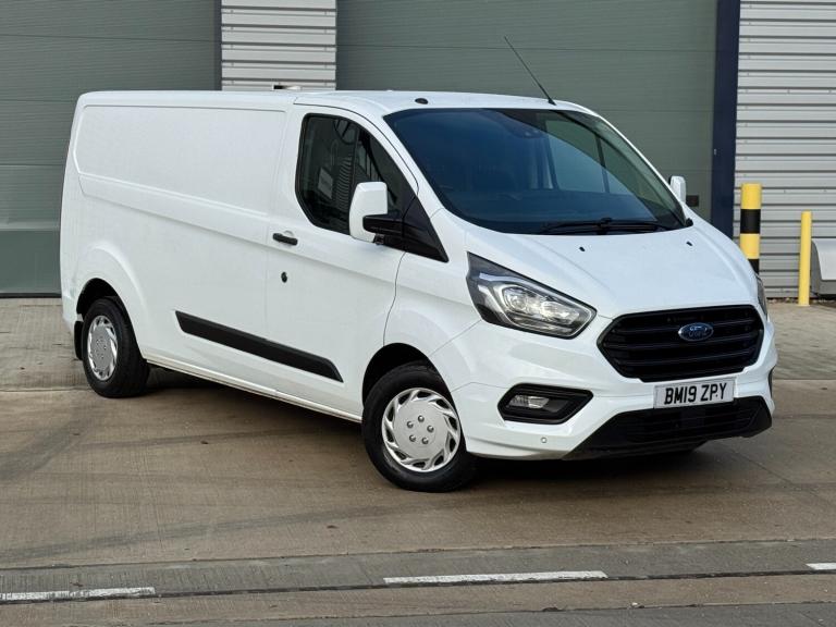FORD TRANSIT CUSTOM TREND 2.0 TDCI 2019 (19) L2 H1 LWB PANEL VAN + NO VAT 