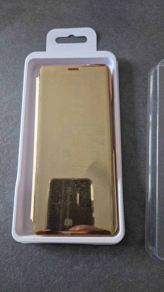 New Gold Mobile Phone Flip Case