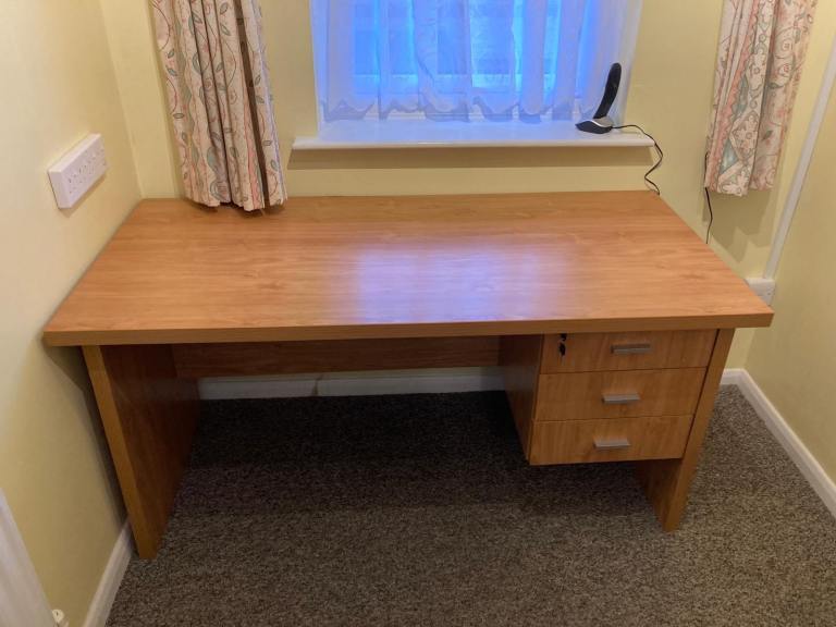 image for Light Oak/Pine Desk