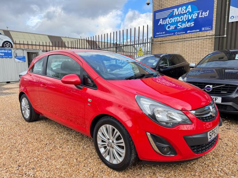 2013 Vauxhall Corsa 1.2 SE 3dr HATCHBACK PETROL Manual