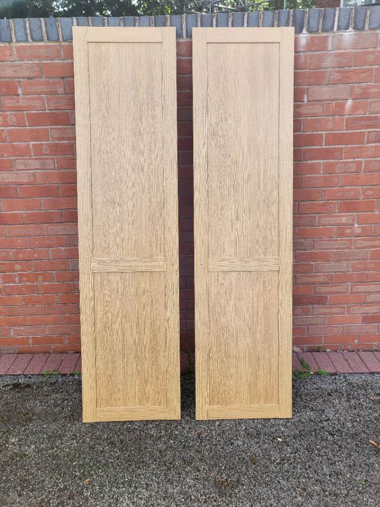 image for IKEA Oak Barmen Doors for PAX wardrobe FREE DELIVERY 145
