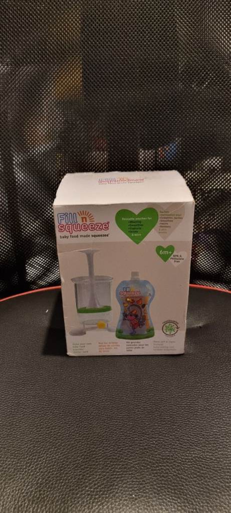 Baby Food Chopper and Pouches - New in Box