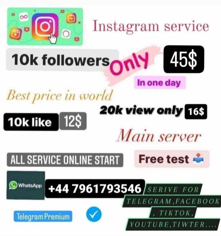 10k followers Instagram 