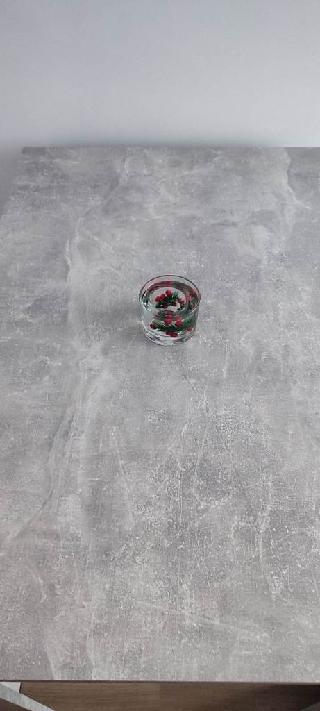 Concrete effect dining table 120cm X 80 cm 