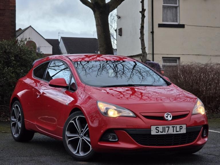 2017 Vauxhall Astra GTC 1.4T 16V 140 Limited Edition 3dr [Nav/Leather] HATCHBACK PETROL Manual
