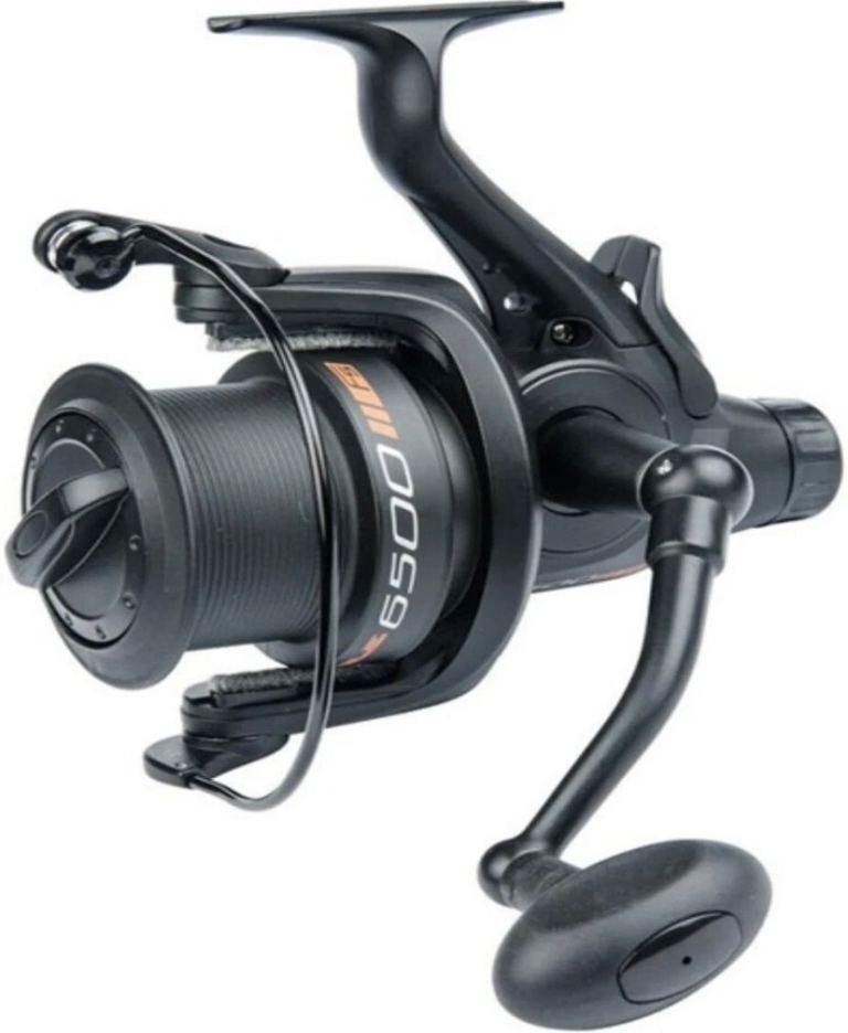 Leeda Rogue 6500FS Reel with line ready to fish