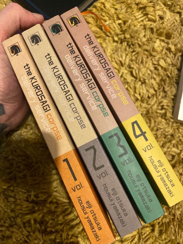 The Kurosagi Corpse Delivery Service Manga Vol 1-4