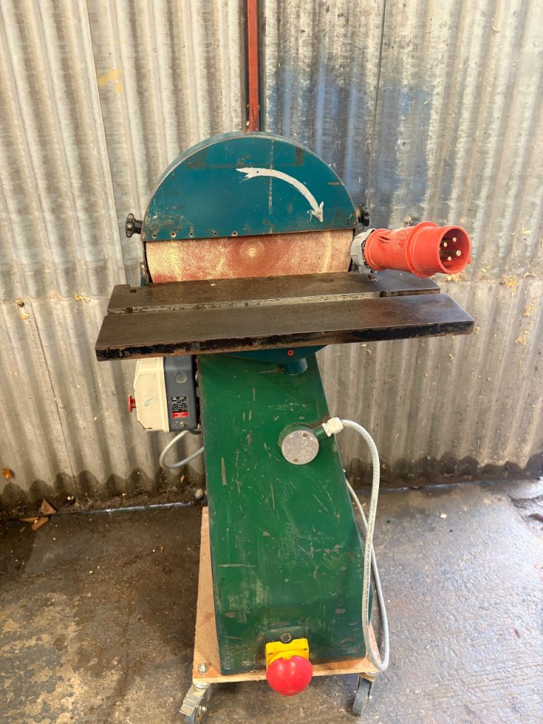 VICEROY 12” DISK SANDER 3 PHASE