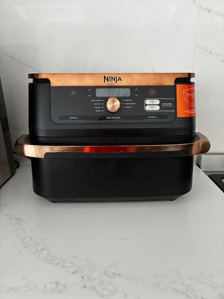 Ninja Foodi Max Dual Zone Air Fryer - Black/Copper