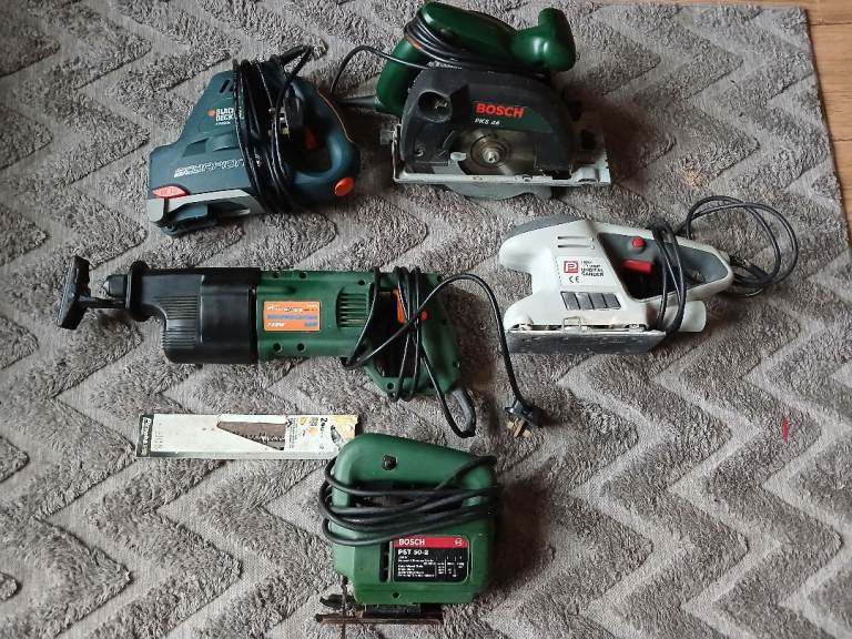 Power tools saws and sander