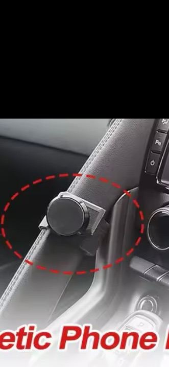 Jaguar front grab handle MagSafe phone holder