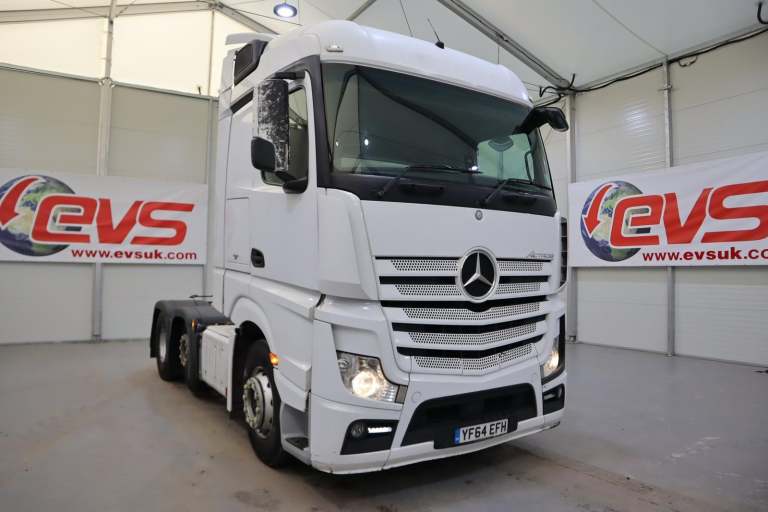 2014 (64 PLATE) Mercedes Benz Actros 2545 6x2 Euro 6 Tractor Units