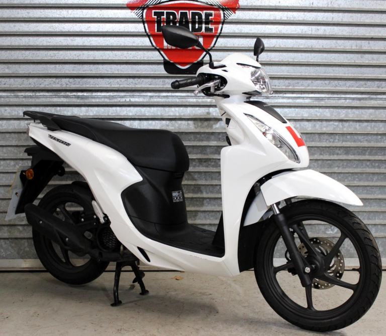 2025 75 HONDA NSC 110 VISION WHITE TRADE SALE KEYLESS 252 mls MOT SCOOTER NSC110