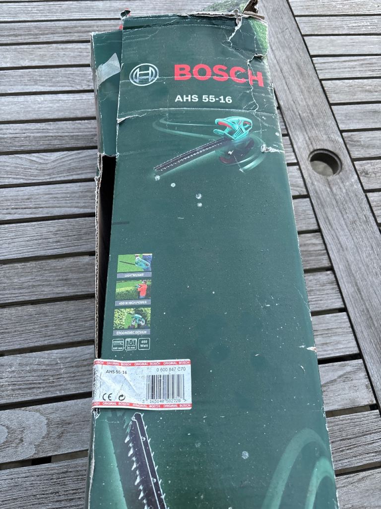 Bosch AHS 55-16 Hedge Trimmer – Good Condition