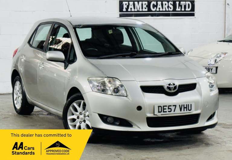 2007 Toyota Auris 1.6 VVTi TR 5dr MM HATCHBACK PETROL Automatic