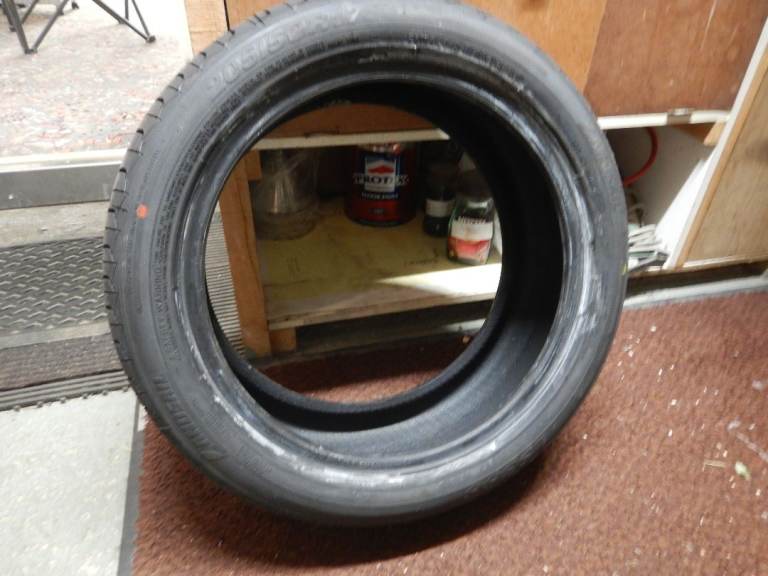 New tyre
