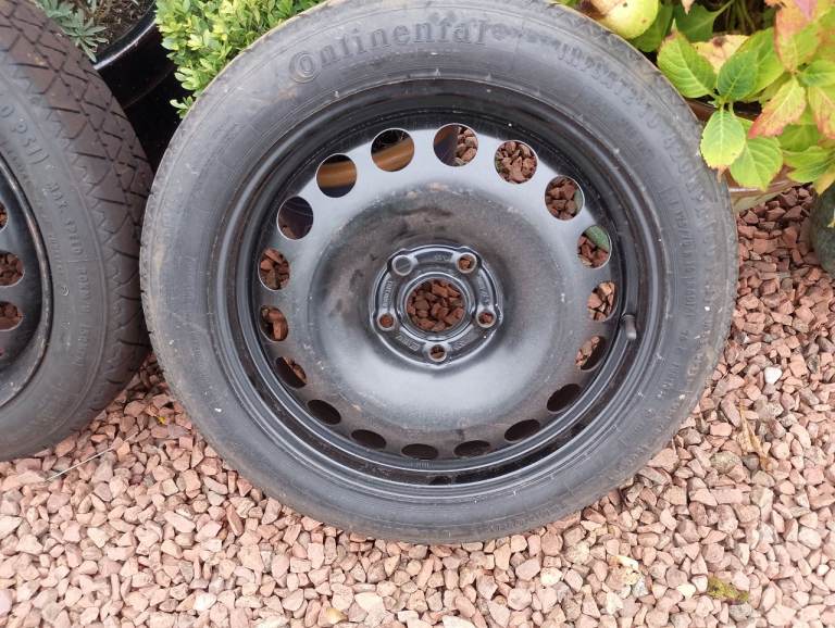 Continental Tyre with Rim T125/70 R16 96M Radial tubeless dial