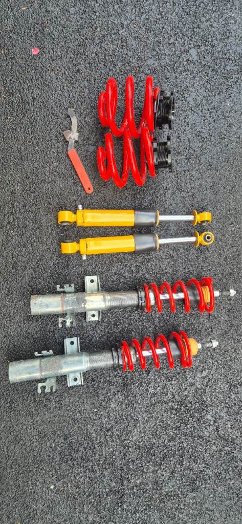 Vw t5, t5.1, t6 coilover suspension