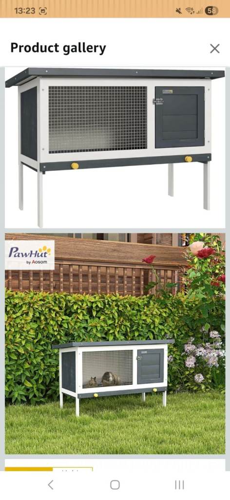 Brand new rabbit hutch