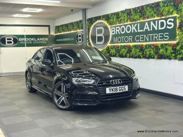 Audi A3 S3 TFSI QUATTRO BLACK EDITION [SAT NAV, LEATHER, HEATED SEATS, PANORAMIC