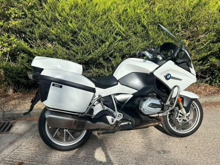 2018 67 BMW R1200RT LC 1 OWNER EX POLICE WHITE R 1200 RT R1200 INCLUDES VAT