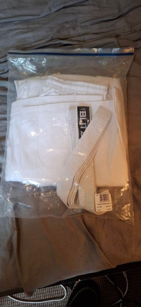 White Karate Gi for Adults