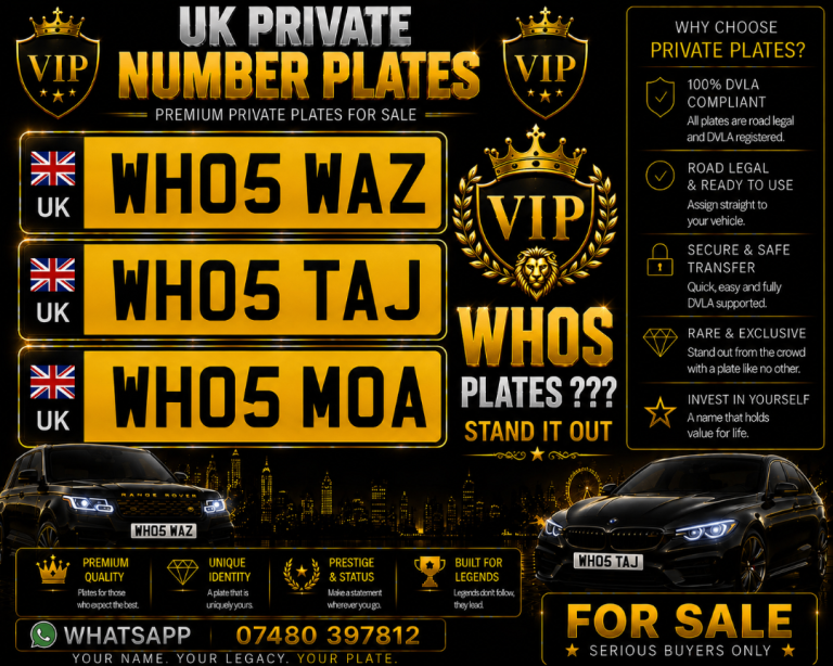ASIAN PRIVATE NUMBER PLATE GUESS WHO 