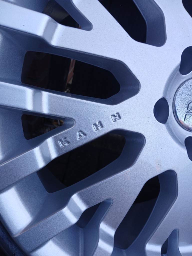 Alloy wheels £1595 ,4 x Kahn RS-X 20x9.5 inch range rover wheels full refurb as new 