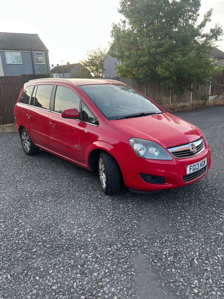 Vauxhall, ZAFIRA, MPV, 2013, Manual, 1598 (cc), 5 doors