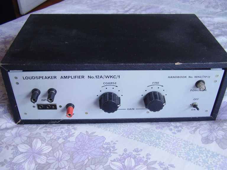 Loudspeaker Amplifier No.12A/WKC/1