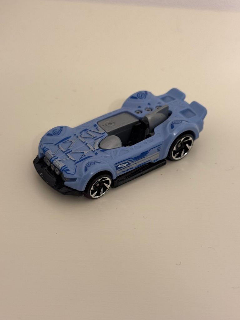 Hot Wheels Monteracer - Light Blue - 2022 HW Track Champs