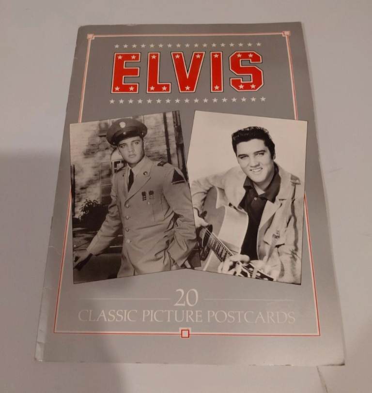 Elvis Presley 20 Classic Picture Postcards Book