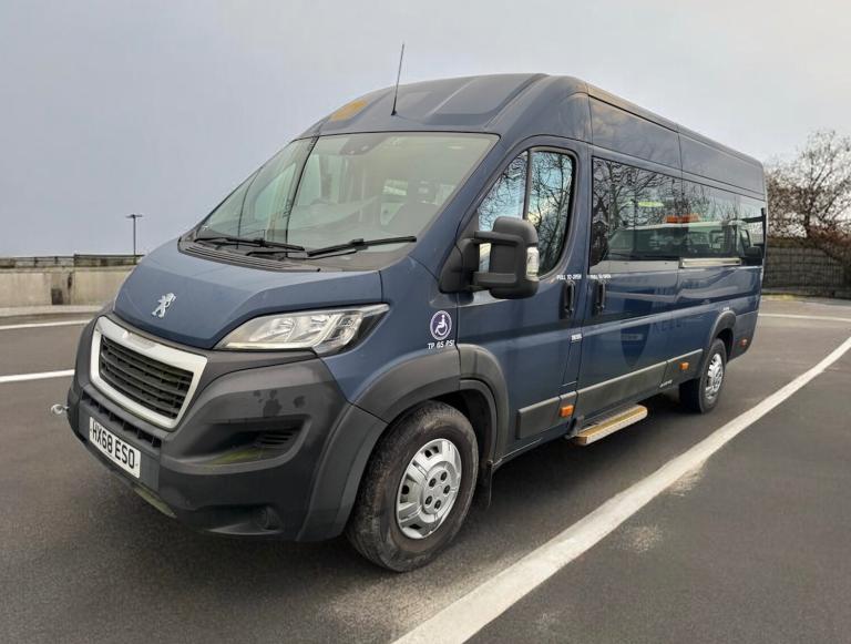 2018 (68) PEUGEOT BOXER 2.0 HDI LWB 16 SEAT MINIBUS BUS WAV 